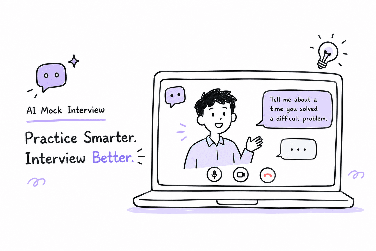 AI Mock Interview preview placeholder